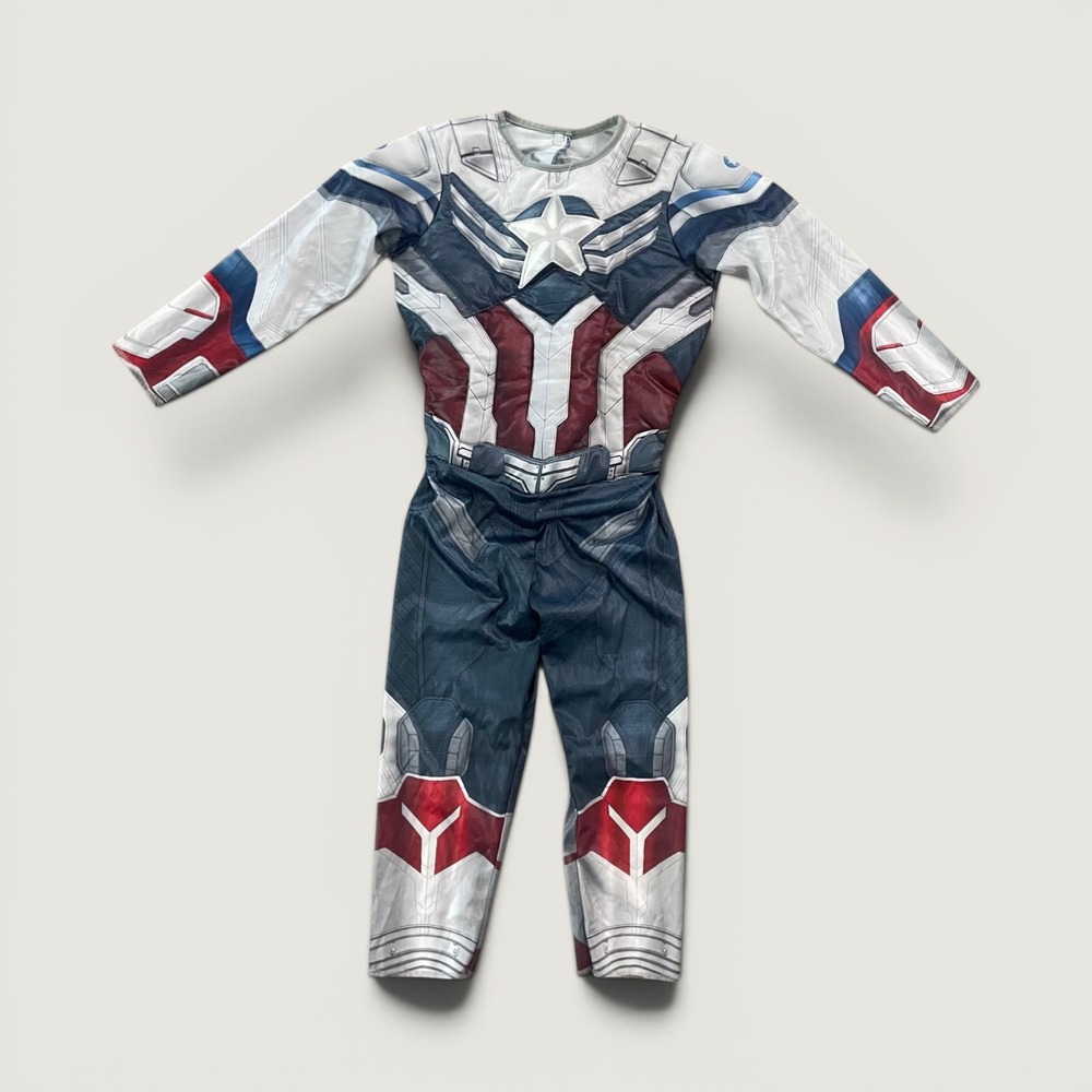 Marvel Captain America Boys Costume Rubies 2021 Jumpsuit Superhero Halloween